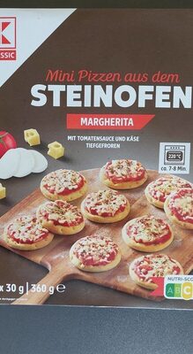 Steinofen margherita front packaging