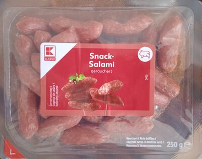 snack salami sausages