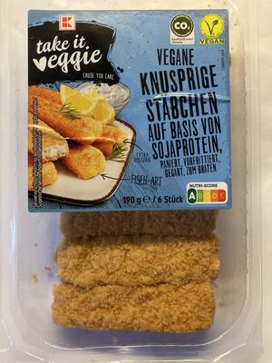 Vegane knusprige stäbchen