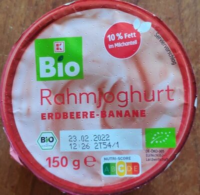 Rahmjoghurt Erdbeer-Banane
