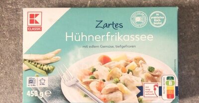 Zartes Hühnerfrikassee