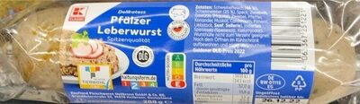 Pfälzer Leberwurst front packaging