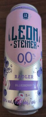 Blueberry 0% beer - Leon Steiner