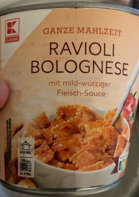 Ravioli Bolognese front packaging