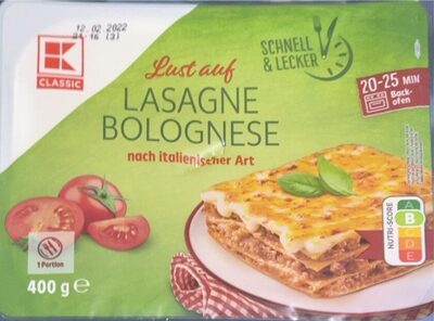 Lasagne Bolognese