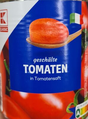 Цели белени домати в доматен сок