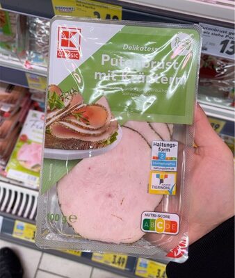 Delikatess Putenbrust mit Kräutern