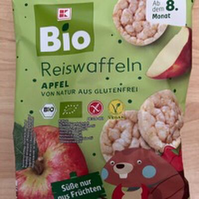 Bio Reiswaffeln Apfel