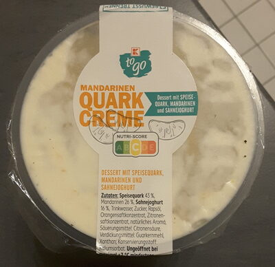 Mandarinen Quarkcreme