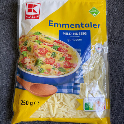 Emmentaler - MILD-NUSSIG gerieben