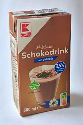 K-Classic Haltbarer Schokodrink aus Vollmilch