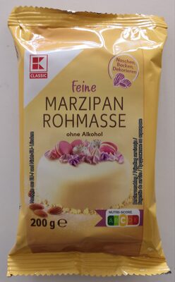 Feine Marzipanrohmasse