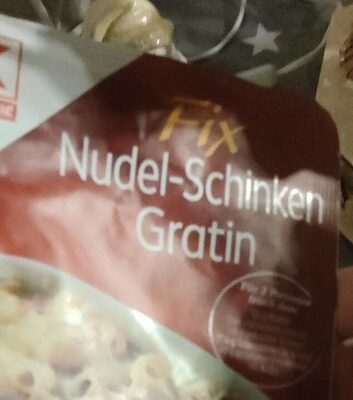 Nudel Schinken gratin