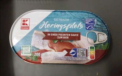 Heringsfilet in pikanter Sauce Dose