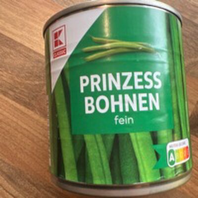 Prinzessbohnen fein