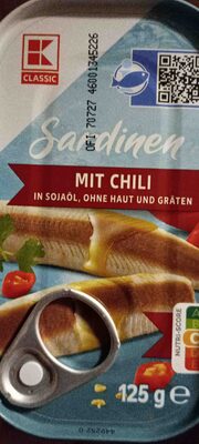 Sardinen in Öl mit Chili