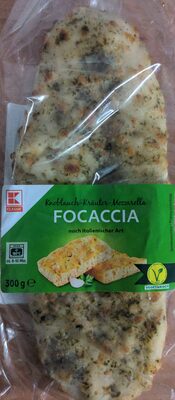 Knoblauch-Kräuter-Mozzarella Focaccia nach italienischer Art