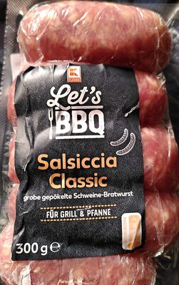 Salsiccia Classic Bratwurst front packaging