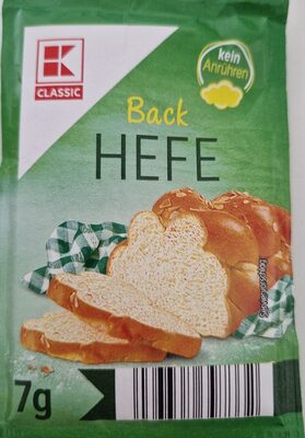 Hefe für feine Backwaren outhwichend für 500 zenme