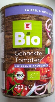 Gehackte Tomaten Zwiebel & Knoblauch
