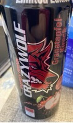 Crazywolf Energy Drink Granatapfel Kirsch