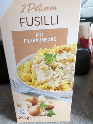 fusilli mit pilzrahmsoße