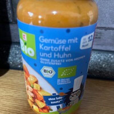 Gemüse Kartoffel Huhn