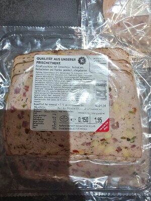 Pizza Fleischkäse front packaging