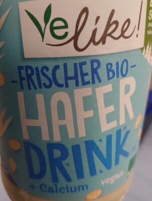 Frischer Bio Haferdrink + Calcium front packaging