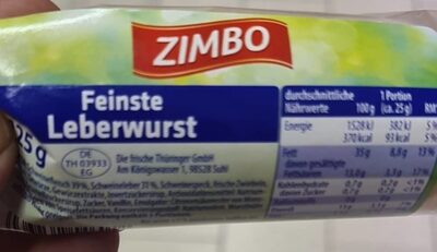 Feinste Leberwurst