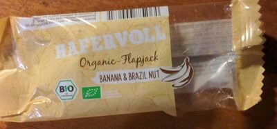 Organic-Flapjack Banana & Brazil Nut