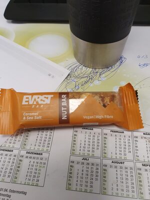 Nut Bar Caramel & Sea Salt