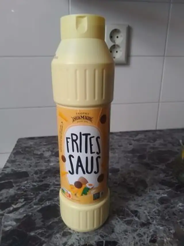 Frites Saus ingredients label