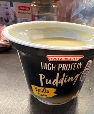 High protein pudding vanille