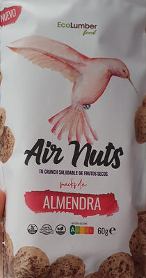 Air Nuts almendra front packaging