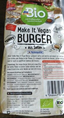 Make it Vegan Burger