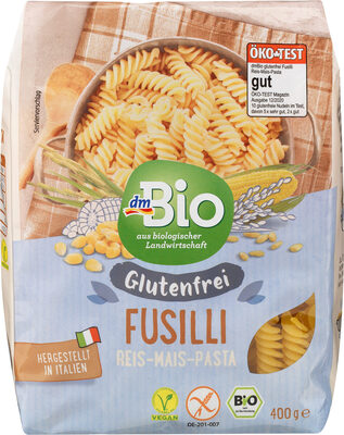 Fusilli Reis-Mais-Pasta glutenfrei