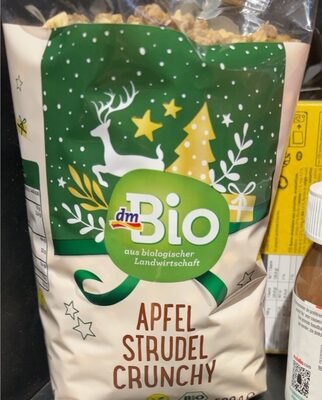 Muesli crunchy pommes strudel