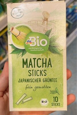 Matcha Sticks, Japanischer Grüntee, fein gemahlen