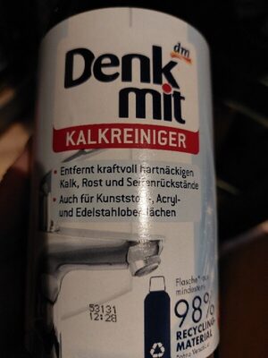 Denk mit Kalkreiniger
