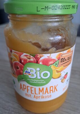 Apfelmark Aprikose front packaging