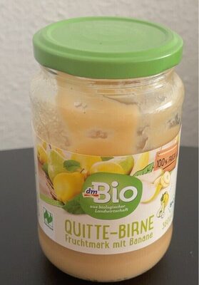 Quitte-Birne Fruchtmark mit Banane