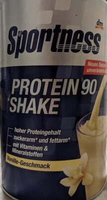 Protein 90 shake, Vanille-Geschmack
