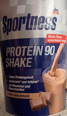 Protein 90 shake, Schoko-Geschmack