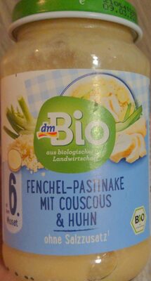 Fenchel-Pastinake mit Couscous & Huhn (ab 6. Monat)
