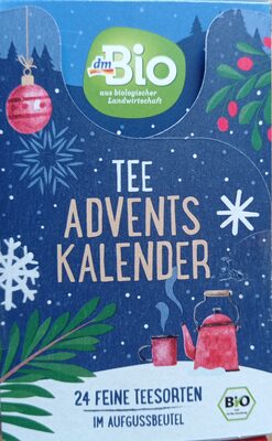 Tee Advents Kalender 24 Teesorten