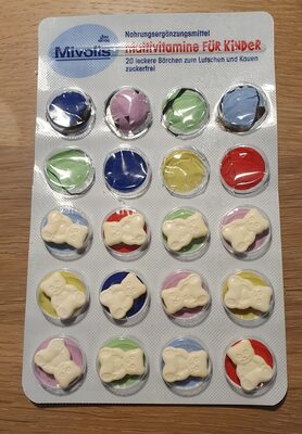 Multivitamine für Kinder front packaging
