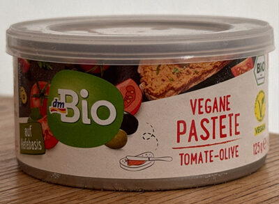 Vegane Pastete-Tomate Olive