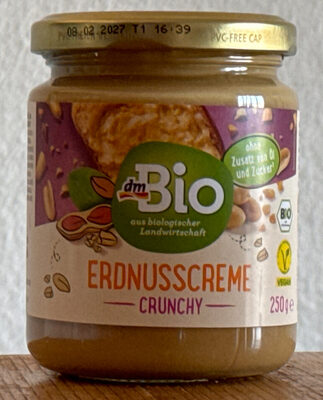 Erdnusscreme Crunchy