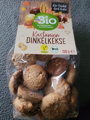 Kastanien Dinkelkekse